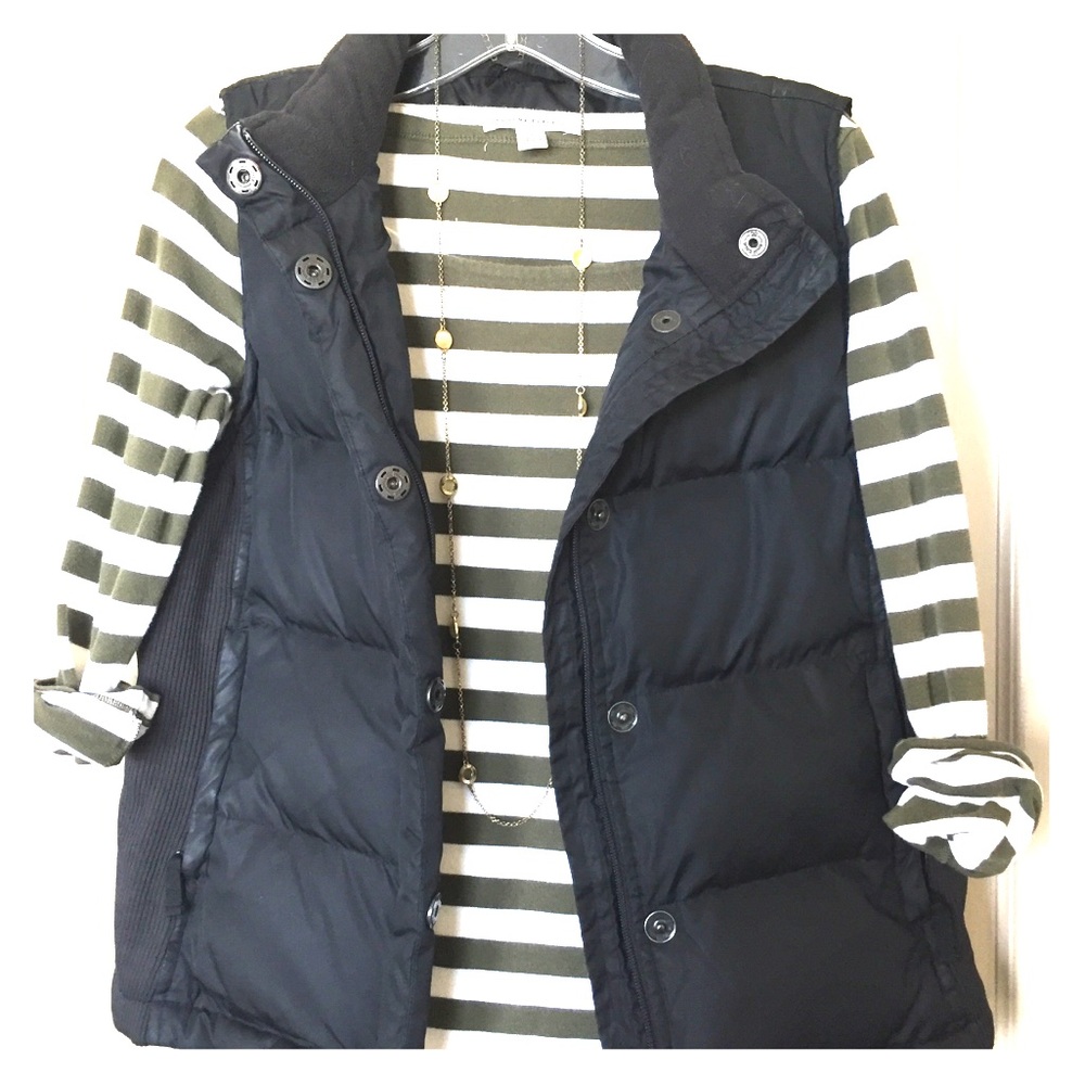 ‼️Last chance‼️ Black GAP Puff Vest